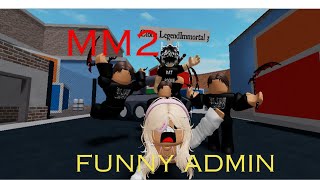 Funny MM2 Admin Commands Trolling | Murder Mystery 2 | Roblox | LegendImmortal