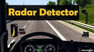 ETS2 Mods v1.53 | Radar Detector + Language Pack | ETS2 Mods