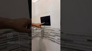 Come installare la placchetta della Geberit #diy #building #nuovacostruzione #home #wc