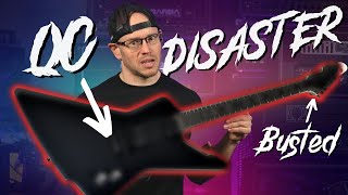 How was this guitar allowed to leave the factory?!