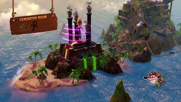 Crash Bandicoot 1 (N- Sane Trilogy) Part 22: Generator Room (Orange Gem)