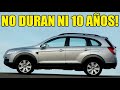 6 Autos que NO DURAN ni 10 AÑOS!