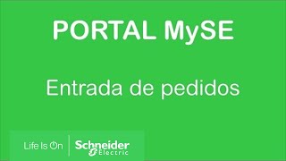 Portal MySE - Entrada de Pedidos