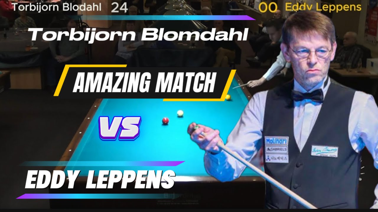 Tobijorn Blomdahl - Crazy match  vs Eddy Leppens !! 