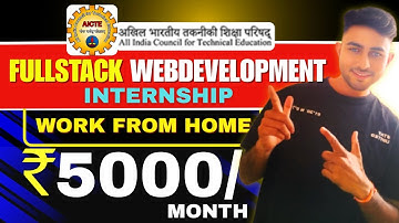 😱Full Stack Web Development Internship | Work From Home | Stipend+Certificate !