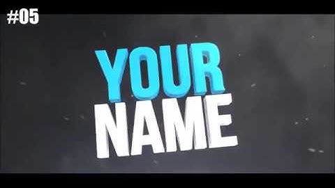 Top 10 Blender Intro Templates + Download Links !!!