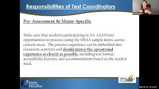 1.31.22 Multi-Statae Alternate Assessment Test Coordinator Training .mp4