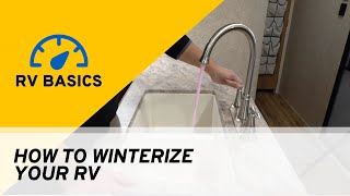 How To Winterize Your RV | RV Basics