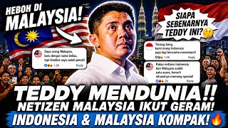 VIRAL DI MALAYSIA!‼️Teddy Indra Wijaya Disemprot  Netizen Malaysia Dengan Pedas