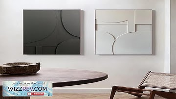 Nordic 3D Effect Geometric Canvas Painting Wall Art Abstract Minimalist Lines Art