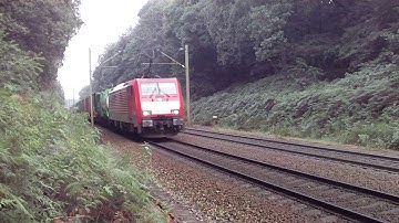 DB Cargo With Intermodal Train at Venlo NL 24.7.2016