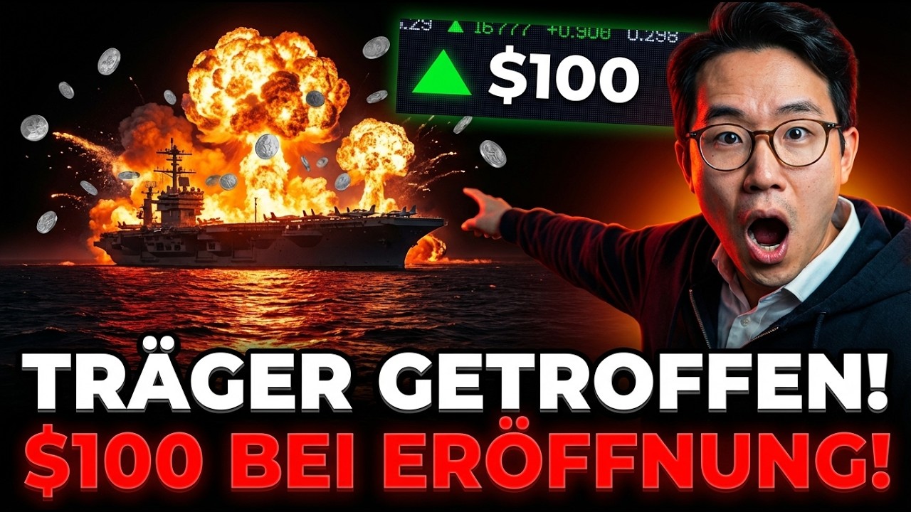 USS ABRAHAM LINCOLN GETROFFEN: Warum Silber in 5 Minuten bei $100 eröffnet