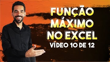 Função Máximo Excel