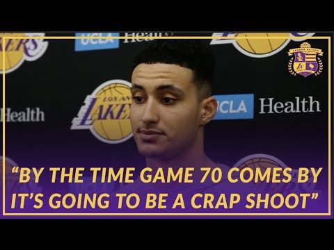 Lakers Interview: Kyle Kuzma On Their Matchup With the Utah Jazz