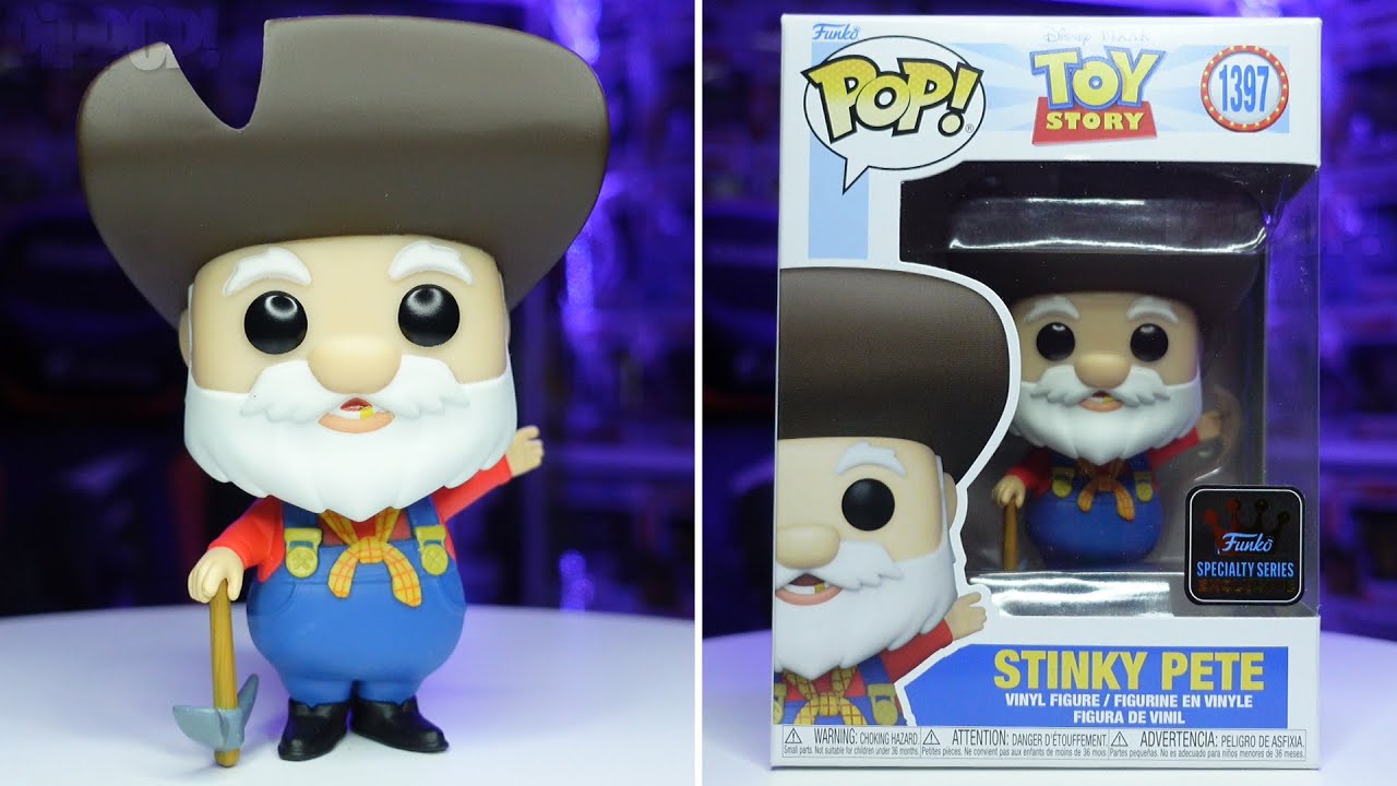 FUNKO POP！トイ・ストーリー（プロステクター）No.1397 STINKY PETE 1397 | UNBOXING FUNKO POP TOY STORY - YouTube