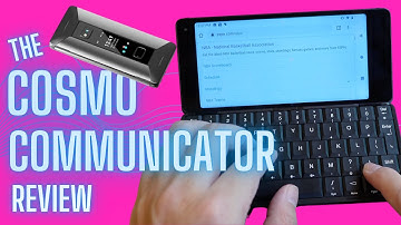 Cosmo Communicator Review: The Keyboard PDA Throwback