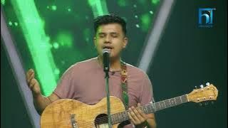 Pratham Hang Subba 'Risaune Bhaye....' | The Voice of Nepal Season 4 - 2022