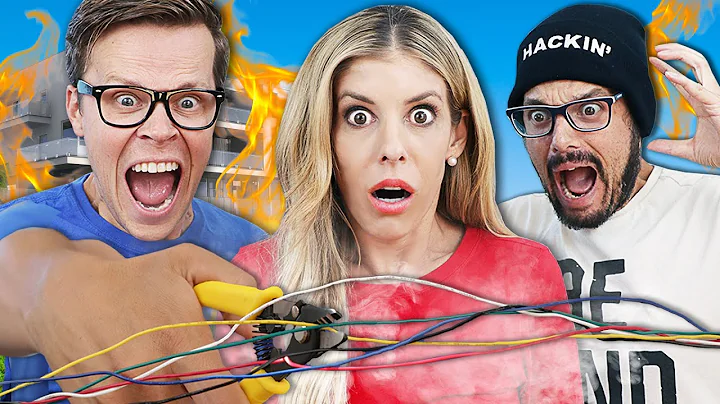 DON'T CUT THE WRONG WIRE or our HOUSE WILL EXPLODE...