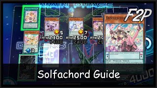 FULL SOLFACHORD GUIDE - Best F2P New Player Deck! [Yu-Gi-Oh! Duel Links] screenshot 1