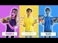 Eating Only ONE Color of Food for 24 Hours!