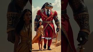 Countries and Their Iconic Animals 🌏 | Part 3 | National Animal Fusion | Viral AI Shorts 2025#hybrid