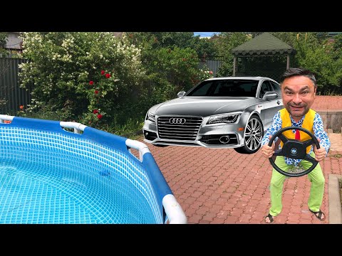 Mr. Joe tore Off Steering Wheel & threw in Pool VS Red Man on Audi Q3 13+