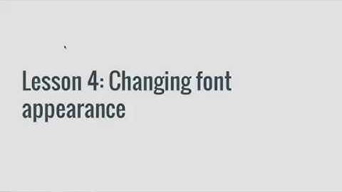 Twine Tutorial 04 Changing Font Appearance