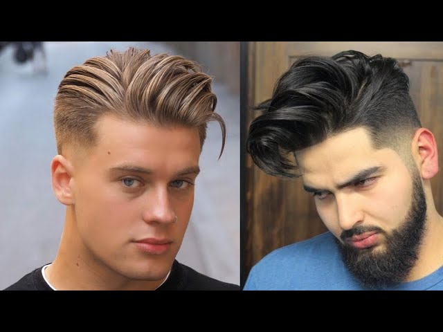 3 Short Hairstyles for Round Face Boys & Men. - YouTube