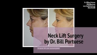 Neck Lift Surgery Procedure Recovery - Seattle Facial Plastic Surgery Dr William Portuese