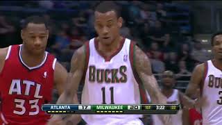2011-2012 NBA Season Milwaukee Bucks vs Atlanta Hawks 
