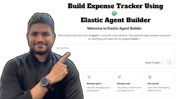 Build Expense Tracker using Elastic Agent Builder! (Explained in 165 Secs)
