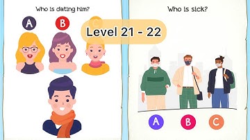 Braindom 2: Who is Lying? Fun Brain Teaser Riddles Level 21 - 22 (iOS, Android)