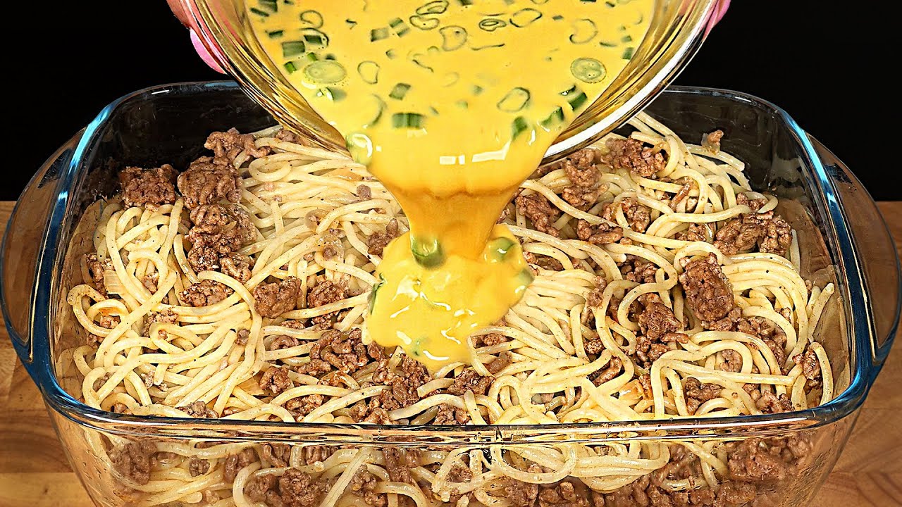 A italian chef taught me this 10-minute spaghetti dinner🔝 Fast and tasty❗️