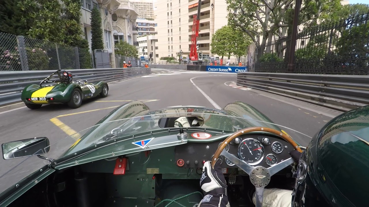 Aston Martin DB3S at Monaco Historique