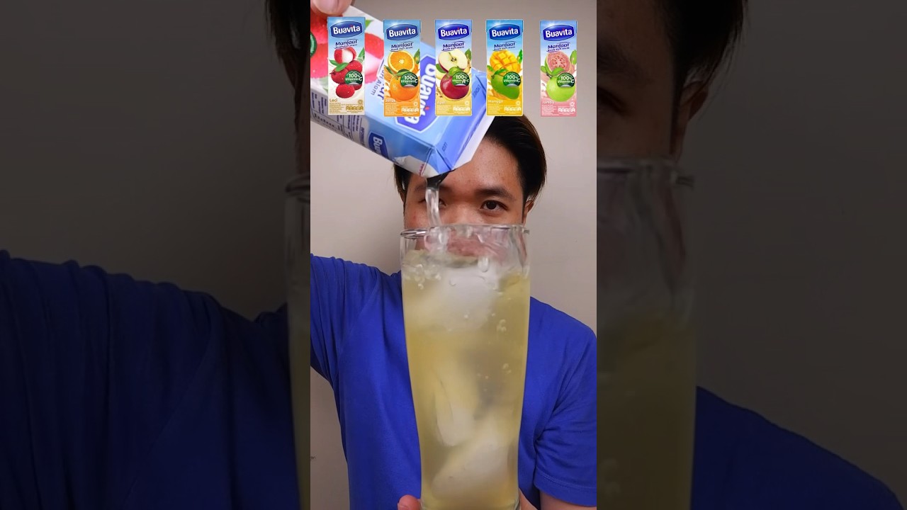 MINUM BERBAGAI MACAM RASA BUAVITA 