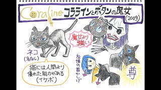 第13回 魔女に狙われた少女、黒猫の助けを借りて大冒険ーー「コララインとボタンの魔女」（ネタバレ）