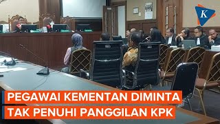 Terungkap, Anak Buah SYL Larang Pegawai Kementan Penuhi Panggilan KPK