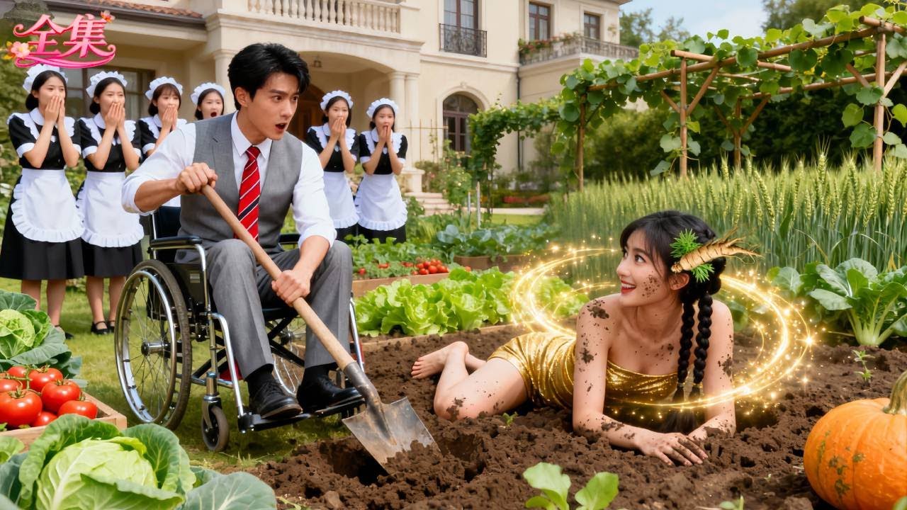 殘疾總裁菜地裡挖到個髒兮兮的女人，怎料竟是萬年人參妖神！一根頭髮治好他的雙腿！總裁當場淪陷求婚，將千億集團股權轉到她名下,從此將她寵上天！