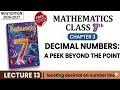 New RS Aggarwal math 2026 -27 chapter 3 lecture 13 locating of decimal number on number line