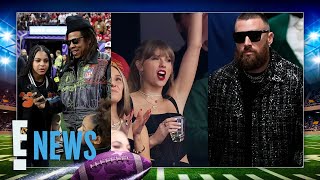 2024 Super Bowl CELEBRITIES: Taylor Swift, Travis Kelce, Blue Ivy \& More! | E! News