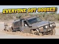 Crazy Top End 4WDing - EVERYONE BOGGED! • How do we get out?