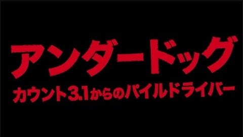 映画「アンダードッグ／カウント3.1からのパイルドライバー」予告編