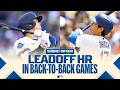 Shohei Ohtani hit leadoff homers for the Dodgers in BACK-TO-BACK GAMES! | MLB Highlights 大谷翔平ハイライト