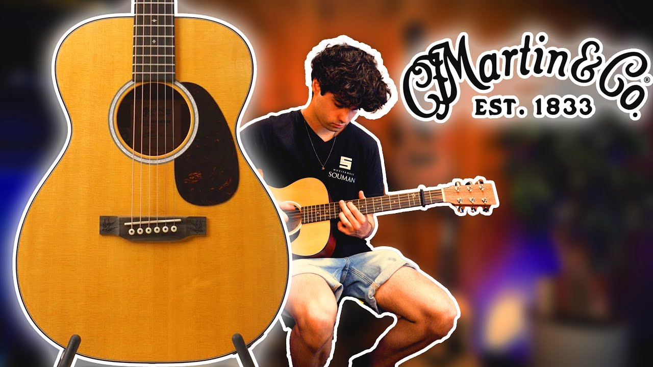 Martin 000JR-10E Shawn Mendes DEMO | Muziekhuis Souman - YouTube
