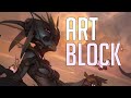 Overcoming Art Block - Staying Productive and tips to keep pushing!