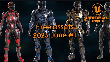 Unreal Engine free assets June 2025 Part 1