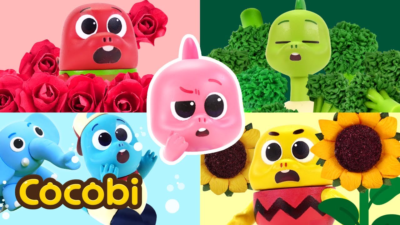 【COCOBI】 Color Hide and Seek🌈Songs for Kids | Cocobi - YouTube