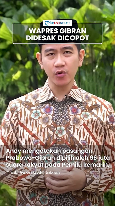 Prabowo Diminta Ganti Wapres & Copot Gibran, PSI Pasang Badan: Hormati Keputusan Pemilu yang Sah!