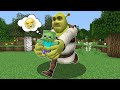 SHREK KÜÇÜK ZOMBİYİ KAÇIRDI 😱 - Minecraft