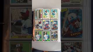 Andre Dawson Baseball Card Collection Close to complete for Cubs years 1987-1992